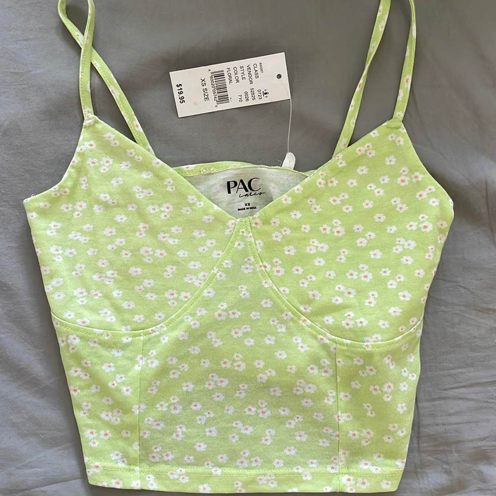 Pacsun XS Green top